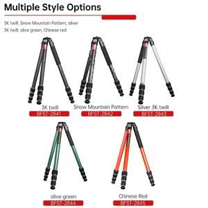 Nuevos productos Trípode profesional para cámara <span class=keywords><strong>Dslr</strong></span> Trípode de fibra de carbono de video resistente de alta calidad 10 Soporte de trípode Fibra de carbono - Product Image 5