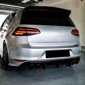 Kit Carrosserie pour VW Golf 7R : Diffuseur de Pare-chocs Arrière, Séparateur de Pare-chocs Arrière, Protection, Jupe Latérale, Spoiler, Lame de Spoiler, Accessoires Auto - Product Image 3