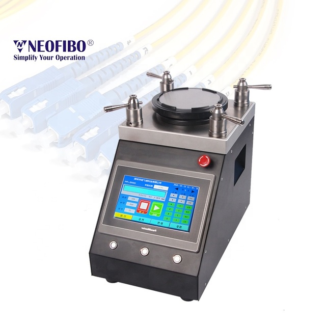 Automatic Grinding and Polishing Optical Machines FAU Optical Fiber Angle Polish Fiber Foursquare Pressure Polishing Machine