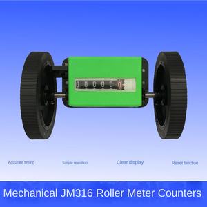 Rueda rodante, contador mecánico, contador de longitud, contadores de maquinaria textil - Product Image 4