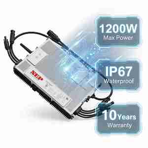 BDM1200-LV 1200W 50/60Hz AC 120V Grid-Tie Solar MPPT Single Phase <b>Plug</b> & <b>Play</b> 97.3% Efficiency 120-Month Warranty BDM12 - Product Image 3