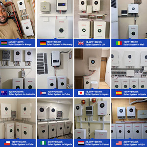 DEMUDA Home Use Hybrid 10Kwh 10KW <strong>Solar</strong> Energy System Complete <strong>Kit</strong> <strong>Off</strong> <strong>Grid</strong> Battery and Inverter Full System <strong>Kits</strong> - Product Image 5