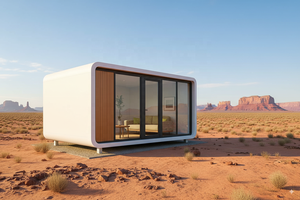 Yenilikçi Apple kabin prefabrik ev | Önceden yüklenmiş bir banyo ve döken tasarıma sahip hareketli küçük evlerde yeni Trend - Product Image 3