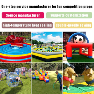 Jeu gonflable commercial de tirage à <span class=keywords><strong>la</strong></span> <span class=keywords><strong>corde</strong></span> pour événements d'entreprise en plein air, jeu de capture de balles gonflables Hippos affamés pour le team building - Product Image 4