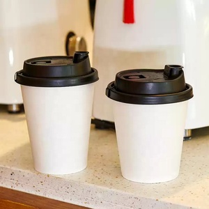 แก้วกาแฟกระดาษพิมพ์ออฟเซ็ตแบบผนังเดียว ขนาด 8-22 ออนซ์ ย่อยสลายได้ พร้อมโลโก้สั่งทำ - Product Image 1
