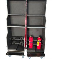Valise de transport professionnelle en aluminium sur mesure pour extincteur, durable, avec support OEM et ODM