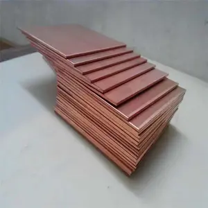 Foglio di rame privo di ossigeno C10100 foglio di rame rosso lastra di rame spessore 1mm