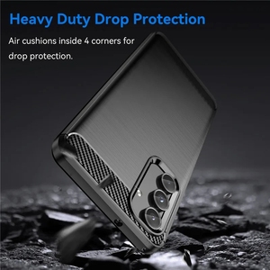 <span class=keywords><strong>Precio</strong></span> barato a prueba de golpes peso ligero textura de fibra de carbono funda de teléfono para Samsung <span class=keywords><strong>Galaxy</strong></span> M55 funda de TPU suave - Product Image 6