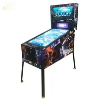 Heetverkopende digitale flipperkast van roestvrij staal, 32 inch LCD, 66 spellen, aanpasbaar, draadloos, voor volwassenen