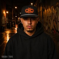 Casquette Trucker 5 Panneaux Vintage Personnalisée avec Broderie, Visière en Mousse et Filet, Style Urbain Chicano Côte Ouest, Vente en Gros