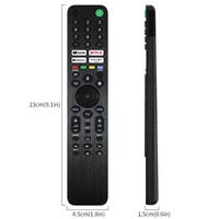 (Télécommande sans voix) Télécommande de remplacement IR RMF-TX520P pour téléviseurs Sony KD-65X80J KD-75X80J KD-85X80J XR-55A80J XR-65A80J KD-43X85J