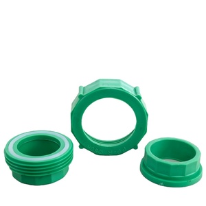 Raccord en plastique PPR personnalisé de 1/2'' à 2'' pour tuyaux composites, à souder à chaud - Product Image 1
