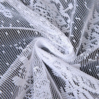 Couverture de Table en dentelle blanche Vintage, linge de Table en dentelle blanche pour décoration de Banquet de fête, mariage et dîner, 1 pièce