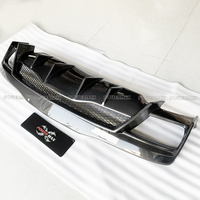 Diffuseur arrière en fibre de carbone style A pour Chevrolet Corvette C8 Stingray, lèvre de pare-chocs arrière