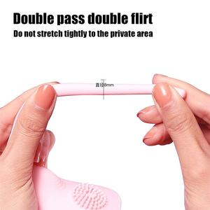 APP-gesteuerter Unsichtbarer Erwachsenen-Masturbator für Frauen, Dildo-Slip-<span class=keywords><strong>Vibrator</strong></span>, Wasserdichter Vibrations-Stimulator für den Höhepunkt - Product Image 4