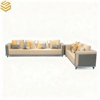 Canapé de bar KTV moderne, personnalisation de style luxueux, ensemble de mobilier doux, canapé de club luxueux et tendance aux couleurs assorties