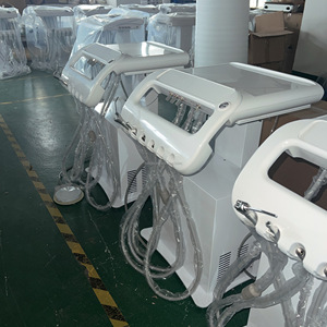 รถเข็นทันตกรรมเคลื่อนที่ออลอินวัน พร้อมระบบจ่ายน้ำดูดและระบบจ่ายยาทันตกรรมแบบพกพาความแม่นยำสูง - รถเข็นทันตกรรมเคลื่อนที่แบบมีกังหัน - Product Image 4