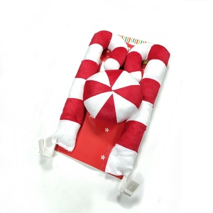 Kit de Décoration de Voiture de Noël en Forme de Sucette, Kit de Voiture de Noël en Forme de Sucette pour Décoration de Vacances, Costume de Voiture en Forme de Sucette - Product Image 2