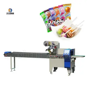 Wet Tissue Horizontal Price Chocolate Bar Automatic Flow Packaging High Quality Pillow Packing Machine