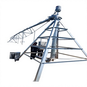 Système d'irrigation à pivot central sur roues de 15 ha, composants d'engrenage, surveillance à distance, fonctionnement facile - Équipement agricole à faible coût - Product Image 1