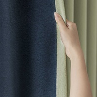 Rideaux occultants sur mesure 100 % occultants en chenille gaufrée avec doublure cationique, draperie texturée lourde pour projets de chambres d'hôtel