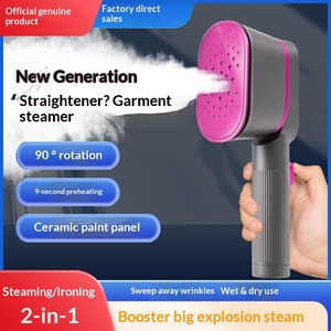 Nuevo Vaporizador de Ropa Portátil para Uso Doméstico, 1000W, Tanque de Agua de 0.8L, Vaporizador Portátil de Doble Uso, Seco y Húmedo, Plancha Eléctrica Pequeña - Product Image 6