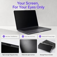 Protection d'écran magnétique anti-espion et anti-reflet avec filtre lumière bleue pour MacBook Pro 16 pouces M1-M5 – Prix de gros – Film OEM