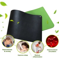 Tapis de mise à la terre anti-statique conducteur en EVA, tissé, lavable, écologique, non toxique, fin, 60x40cm, pour protection EMF