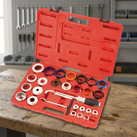 Kit de 27 pièces pour l'extraction et l'installation de joints de vilebrequin et d'arbre à cames, en métal et plastique, pour moteur diesel