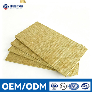 Panel Sándwich de Lana de Roca con Aislamiento Térmico, Resistente al Fuego A1, 60kg/m, para Techos de Edificios y Aislamiento de Almacenes - Product Image 1