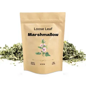 OEM Herbal Tea Marshmallow Leaf For Smoke Cut Loose Leaf Marshmallow Leaf Smoking Herbal