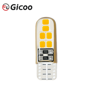 จิคูหลอดไฟ LED T10 6000K 1W 12V 1000LM ไฟทดแทนรถยนต์ 28 มม.x9.5 มม. - Product Image 2