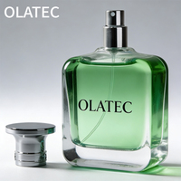 Juego de Botellas de Perfume Recargables de Vidrio con Atomizador, Diseño Personalizado Unisex, Opciones de 30/50/100 ml, con Cajas de Regalo a Juego