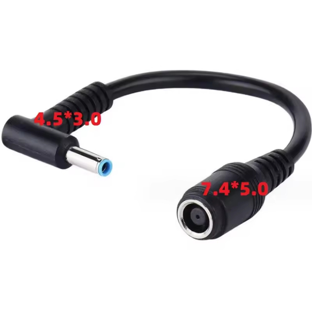 JILIAN Brand New DC Power Supply Converter Plug 7.4x5.0mm/4.5x3.0mm Male Jack Replacement Laptop LED Camera Mobile Phone