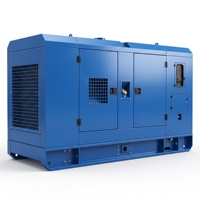 Groupe électrogène diesel super silencieux à usage industriel 150kVA/300kVA/500kVA avec ATS et 480V pour chantier de construction