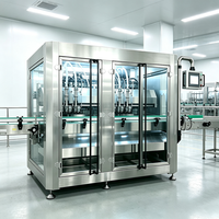 Machine de remplissage mobile L&B à 6 buses pour gel, pâte et liquide, équipement de remplissage automatique pour l'industrie cosmétique et alimentaire