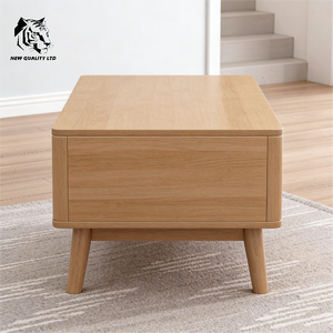 Mesa de Centro Moderna de Madera, Diseño Nuevo, Muebles para Sala de Estar, Fácil de Ensamblar, Precio Competitivo, Gran Stock Disponible, Envío Inmediato, Proveedor Chino - Product Image 5