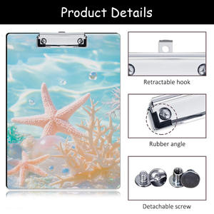 Portapapeles de MDF Personalizado para Sublimación, en Blanco, A4/A5, Imprimible por una o Dos Caras, para Oficina, Escuela, Hogar, Transferencia Térmica - Product Image 5