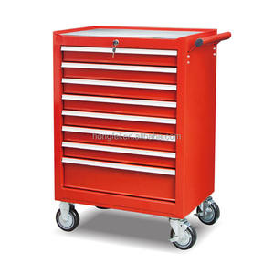 Armoire latérale de coffre à outils, <span class=keywords><strong>casier</strong></span> à 7 tiroirs avec étagères réglables - Product Image 5