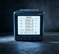 EASTSONG ES600E-S Meteran Daya Tiga Fasa Kelas 0.2S kWh Harmonik 2-31 4DI 2DO Output Pulsa RS485 Modbus RTU LCD IP65