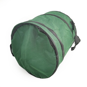 VERTAK 15L & 85L set 2 pezzi sacchetti per rifiuti per la cura del prato sacco <span class=keywords><strong>da</strong></span> <span class=keywords><strong>giardino</strong></span> 600D oxford pop-up borsa <span class=keywords><strong>da</strong></span> <span class=keywords><strong>giardino</strong></span> in foglia di prato con manici per il trasporto - Product Image 2