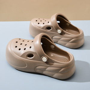Women's Platform <b>Clogs</b> Off White Thick Sole EVA Non Slip Summer Beach Wear - Product Image 3