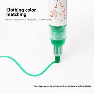 Acrylique <span class=keywords><strong>Permanent</strong></span> Imperméable Non-Fading Retouche Réparation Tissu Stylo Plastique Graffiti <span class=keywords><strong>Marqueur</strong></span> pour Textile Vêtements Vêtement - Product Image 3