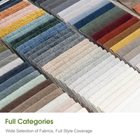 Tissu d'ameublement en chenille en gros pour canapés, fabricant de textiles tissés sur mesure