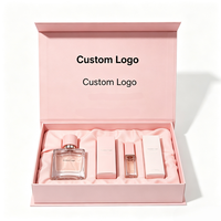Boîte de parfum personnalisée pour femmes, imprimée sur mesure, en papier recyclé, avec sac en papier de luxe, best-seller