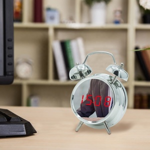 CE Twin Bell Hai Đồng Hồ Báo Thức <span class=keywords><strong>LED</strong></span> Với Chức Năng Điều Khiển Âm Thanh - Product Image 2