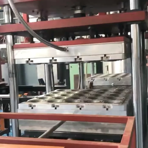 Fully Automatic Dona Paper Plate Making Machine PLC Program Control Pump Bearing Motor Engine 380V 500kg/<strong>day</strong> - Product Image 1