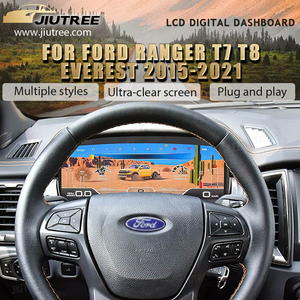 Jiutree แผงควบคุมแผงหน้าปัดดิจิตอล LCD สำหรับ Ford Everest Ranger T7 T8วัดความเร็ว2016-2021 cluste - Product Image 5
