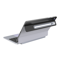 Étui clavier avec trackpad pour Samsung Galaxy Tab S9 S11 A11 S10 Fe Plus, étui magnétique fin avec chargement Type-C