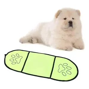 Kit of 2 <b>Microfiber</b> Pet <b>Bath</b> <b>Towels</b> with Pockets - Product Image 3